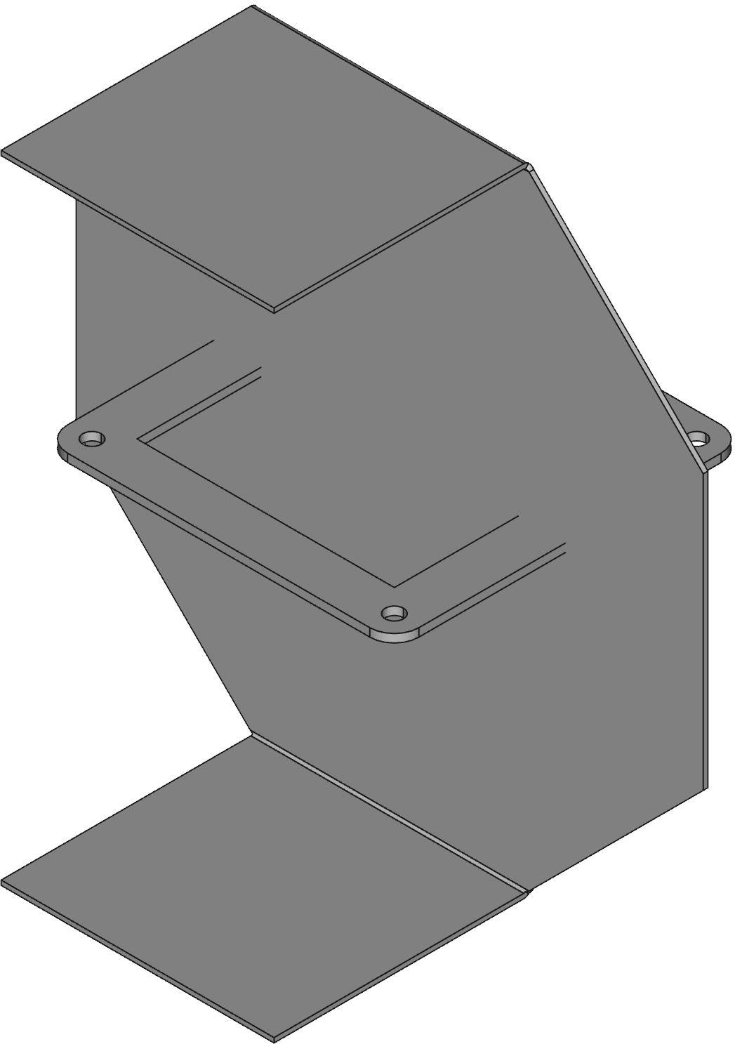 Hammond Manufacturing-1487CY Accessoires de câble N12 Wireway, Cross fitting - Fits 4 x 4 - Steel/Gray