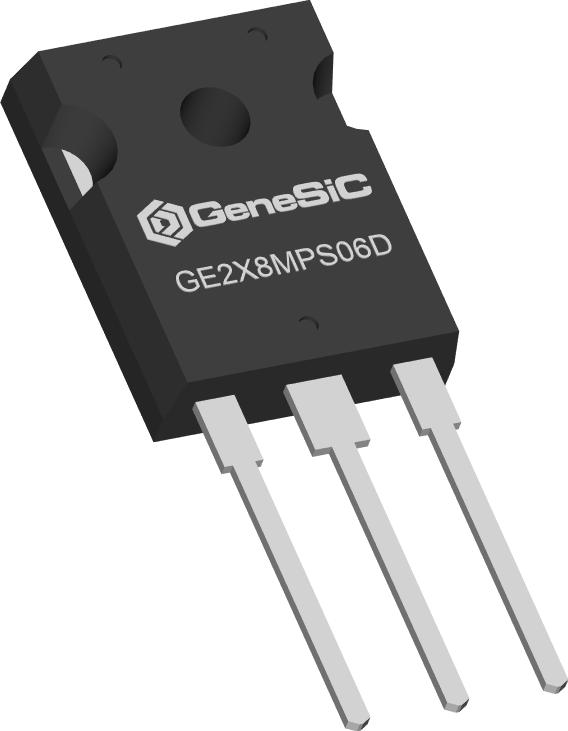 GeneSiC Semiconductor-GE2X8MPS06D Gleichrichter Diode Schottky 650V 34A 3-Pin(3+Tab) TO-247