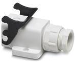 PHOENIX CONTACT-HC-D 7-SML-57/M1PG11/PA Schrumpfbalgenadapter Panel Mount Housing 180° 7/D Shell Size Polyamide