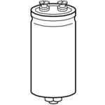 Cap Aluminum Lytic 6800uF 450V 20% (76.9 X 168.7mm) Stud Mount Screw 0.017 Ohm 18.5A 5000h 85°C Cardboard