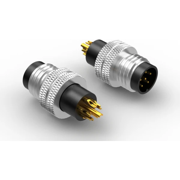 Tensility International-50-01007 Steckverbinder, rund Conn M8 Circular PIN 6 POS Solder Cup ST Cable Mount 6 Terminal 1 Port