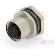 TE Connectivity-T4143012121-000 Steckverbinder, rund Conn M12 Circular SKT 12 POS Solder ST Panel Mount 12 Terminal 1 Port