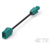 TE Connectivity-2081385-2 Kabelbaugruppen Koaxial Cable Assembly Coaxial 0.6m FAKRA to FAKRA F-M Bag