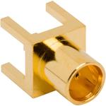 Conn MCX 0Hz to 6GHz 75Ohm Solder ST Thru-Hole RCP Gold