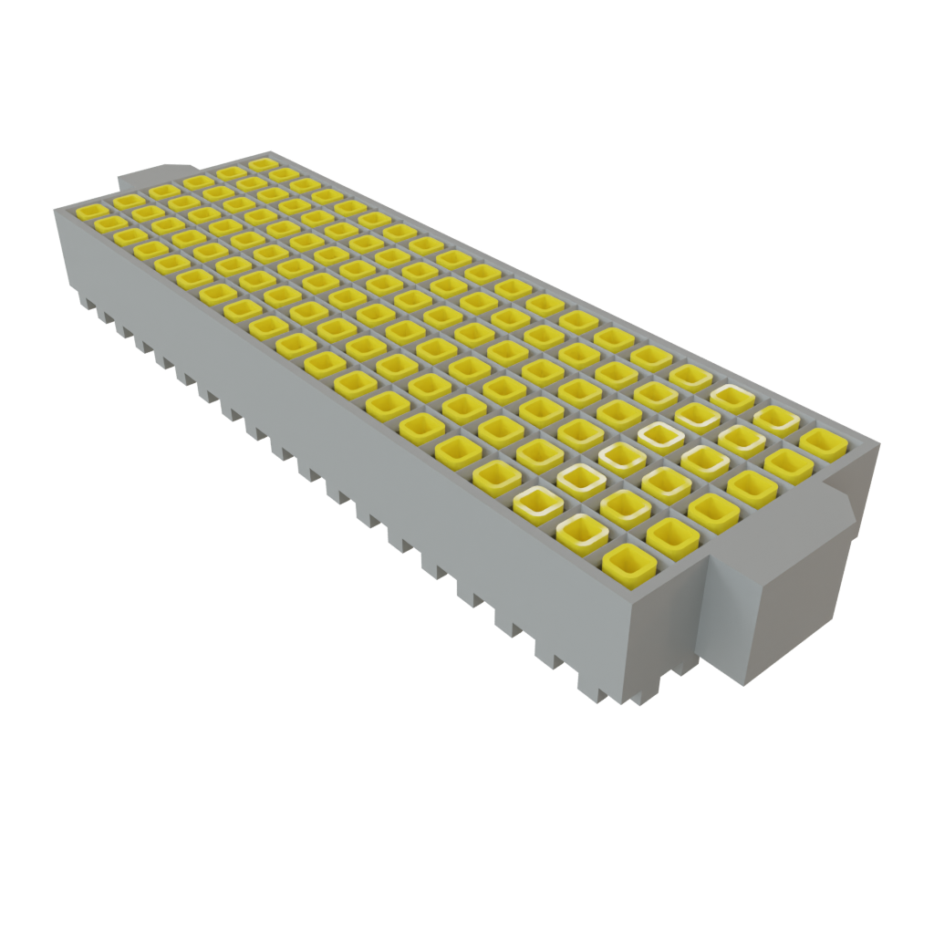 Samtec-ASP-103612-03 Connector Backplane Conn High Density F 114 POS 1.27mm Solder ST SMD VITA 42 Tray