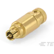 TE Connectivity-2406845-1 射频连接器 Conn SMPM 0Hz to 40GHz 50Ohm Solder ST Cable Mount F Gold Bag
