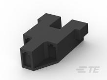 TE Connectivity-171370-1 Connector Discrete Wire Housing Conn Housing RCP 3 POS 5.84mm Crimp ST Cable Mount Black Bag