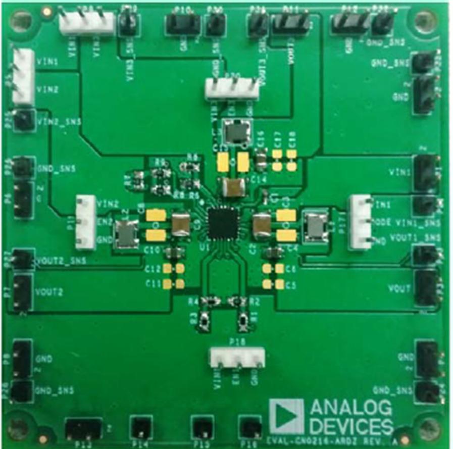 Analog Devices-ADP5135CP-EVALZ Power Management Development Boards and Kits ADP5135ACPZ-R7 DC to DC Converter and Switching Regulator Chip Evaluation Board