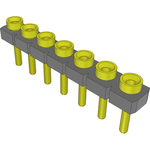 Conn Socket Strip SKT 7 POS 2.54mm Solder ST Top Entry Thru-Hole Bulk