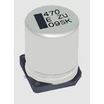 Panasonic-EEHZU1E471V Aluminium-Polymer-Kondensator Cap Aluminum Polymer Hybrid 470uF 25VDC 20%( 10 X 12.8mm) SMD 0.01 Ohm 5A 4000h 135°C T/R Automotive AEC-Q200