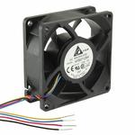 Delta Electronics-AFB0712SHX02 Gebläse und Lüfter DC Fan Axial Ball Bearing 12V 5V to 13.8V 61.05CFM 50.5dB 70 X 70 X 25.4mm