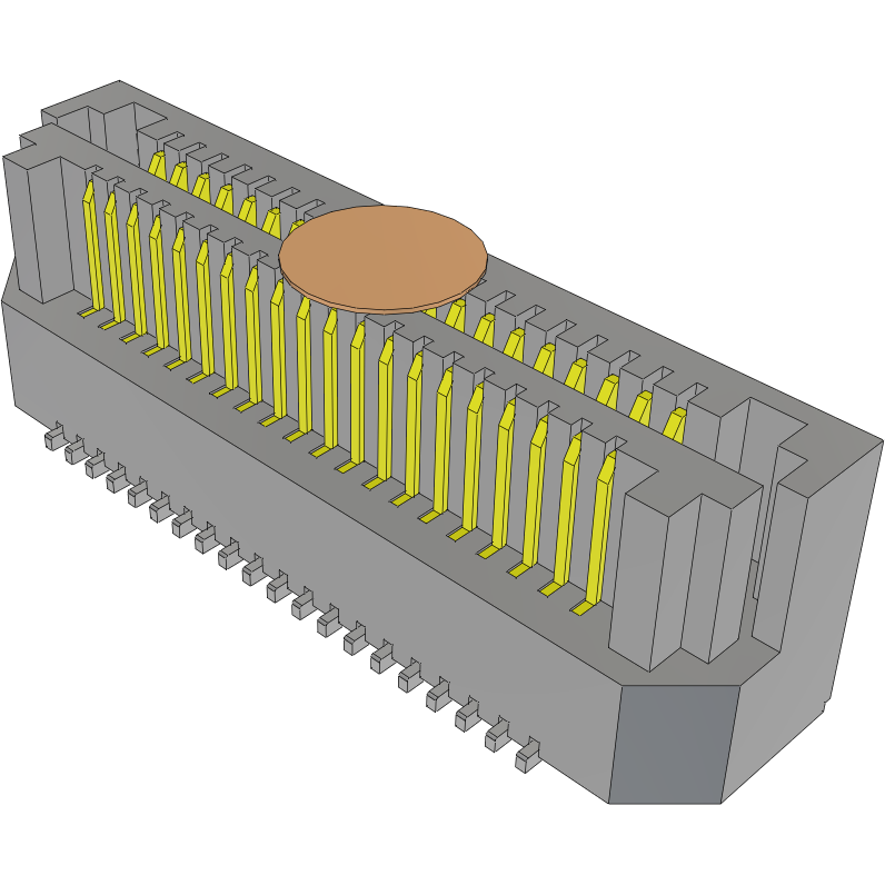 Samtec-LSS-120-03-L-DV-A-K-TR Piastre connettori e prese PCB Conn Socket and Terminal Strip SKT/HDR 40 POS 0.635mm Solder ST SMD T/R