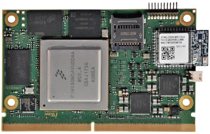 iWave Systems-IW-G27M-SCQM-4L006G-E016G-LIA System on Modules - SOM SMARC 2.0 SOM with i.MX8QM Processor 6GB RAM