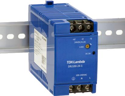 TDK-Lambda Americas-DRJ100-24-1 AC-DC-Spannungsversorgung AC/DC Power Supply Single-OUT 24V 4.2A 100.8W 6-Pin