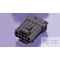 TE Connectivity-1-962340-1 分立接线罩连接器 Conn Housing PL 4 POS 5mm Crimp ST Panel Mount Black Box