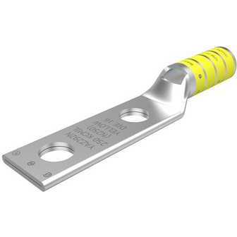 BURNDY-YAZ292N Terminales del conductor Lug Terminal (4.7/0)AWG Copper Yellow 132mm Electro Tin Carton