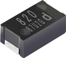 Panasonic Industry-EEF-GY0E681R Capacitor Aluminum Polymer Cap Aluminum Polymer 680uF 2.5VDC 20%( 7.3 X 4.3 X 2.8mm) SMD 0.003 Ohm 10.2A 2000h 105°C T/R