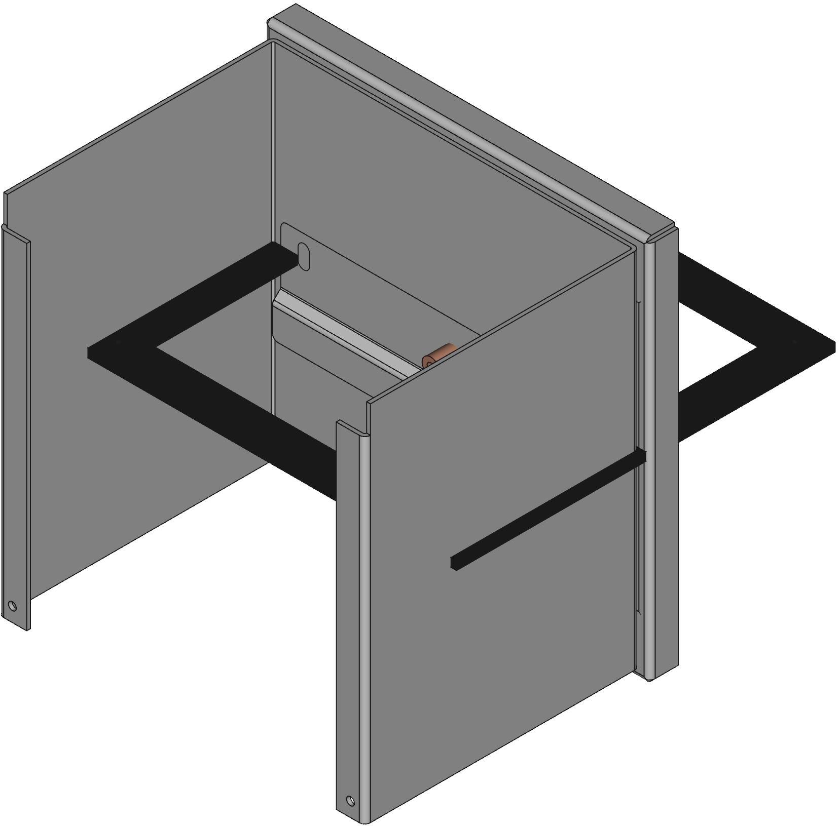 Hammond Manufacturing-C3R886ESCNKAL Scatole, contenitori e rack Natural Aluminum Junction Box