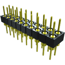 Samtec-TD-130-G-A-2 Cabezales del conector y receptáculos PCB Conn Unshrouded Header HDR 60 POS 2.54mm Solder ST Top Entry Thru-Hole Bulk