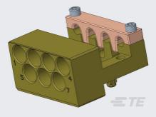 TE Connectivity-2102272-1 背板连接器 Conn Daughter Card M 7 POS