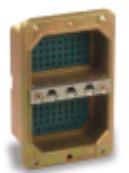 ITT Corporation-DPX2MA-A106SA106S-34B0068 Connettore rettangolare Conn Rack and Panel ARINC 404 SKT/SKT 106Signal/106Signal POS Crimp ST Panel Mount