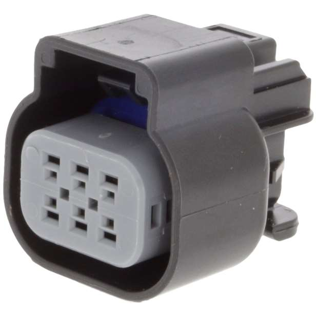 Delphi-15418497 Einzeladersteckverbinder, Gehäuse 6 Way Black Gt 150 Sealed Female Connector Assembly, Max Current