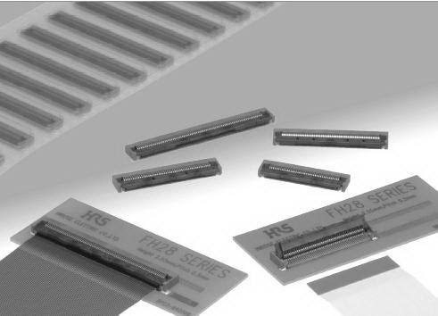 Hirose Electric-FH28D-50S-0.5SH(05) Connector FFC-FPC Conn FFC/FPC Connector SKT 50 POS 0.5mm Solder RA SMD T/R