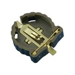 Keystone Electronics-1056TR Contatti, clip e supporti batteria Battery Holder 1 Cells Glass T/R