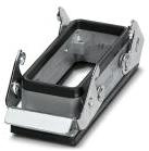 PHOENIX CONTACT-1605200 Schrumpfbalgenadapter Backshell Panel Mounting Base Aluminum Die Cast Gray