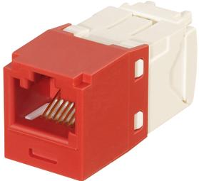 Panduit-CJK688TGRD Steckverbinder, Telefon und Telekommunikation KEYED CATEGORY 6 RJ45 8-POSITION 8-WIRE UNIVERSAL MODULE