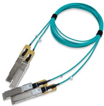 NVIDIA-MFS1S90-H020E Assemblaggio cavi in fibra ottica Active Optical Splitter Fiber Cable 20m 2(QSFP56) to 2(QSFP56) PL/PL-PL/PL Mellanox®