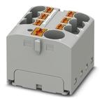 PHOENIX CONTACT-3273856 Steckverbinder, Klemmenblöcke Conn Distribution Block 7 POS Spring Clamp DIN Rail 32A