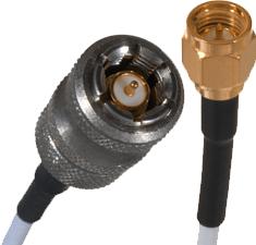 Cinch Connectivity Solutions-415-0081-MM100 Kabelbaugruppen Koaxial Straight SMA Plug To Straight SMA Plug Cable Assembly, .086 Conform