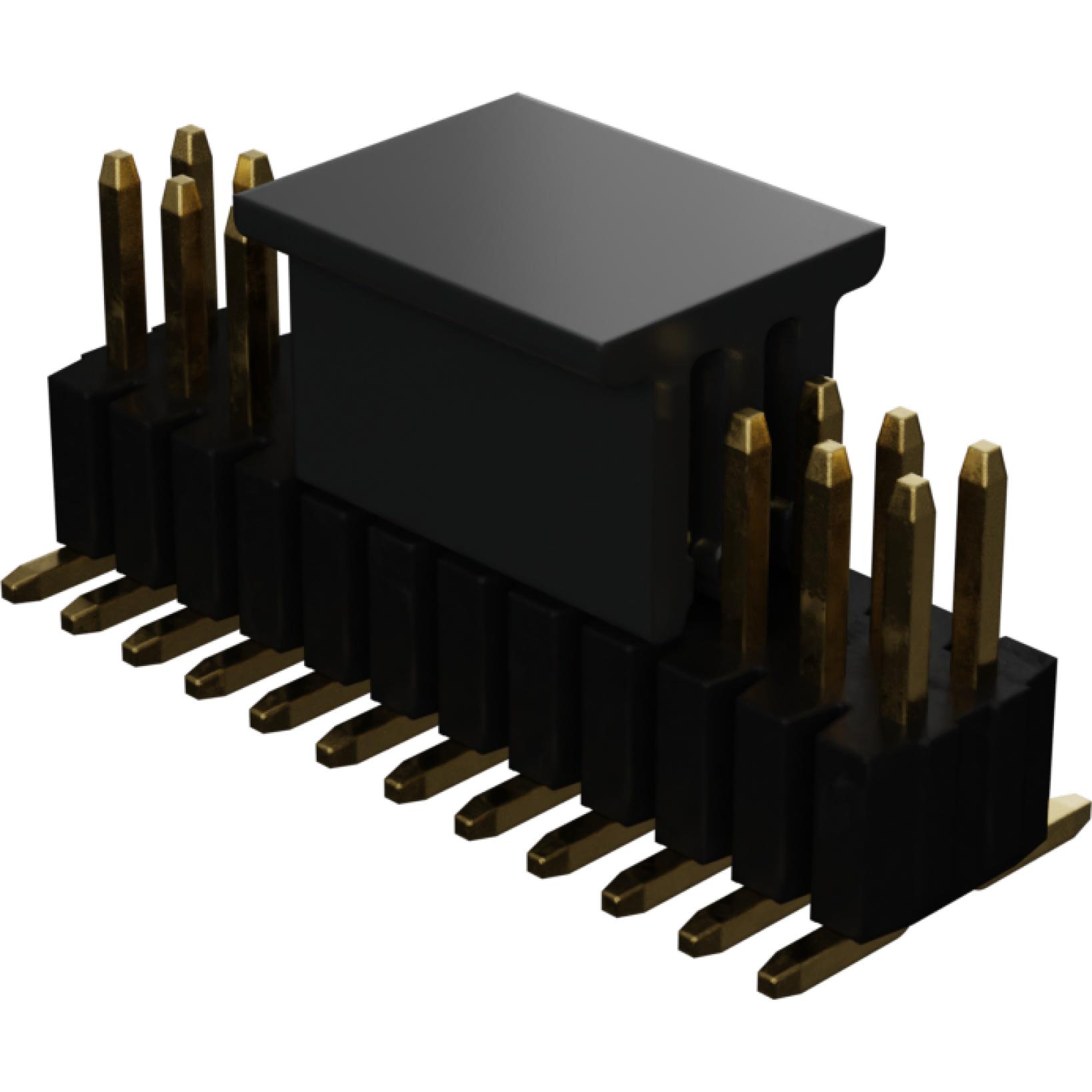 Molex-0879332415 Connector Headers and PCB Receptacles Conn Unshrouded Header HDR 24 POS 1.27mm Solder ST Top Entry SMD Tube