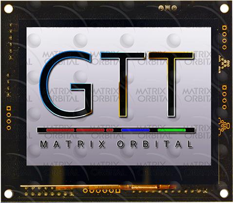 Matrix Orbital-GTT35ATPCBLMB0H1CSV5 Módulos TFT 3.5in TFT QVGA 320x240Pixels I2C -20°C to 70°C