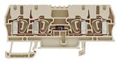 Weidmuller-1650340000 Steckverbinder, Klemmenblöcke Conn Feed-Through Terminal Block 4 POS Tension Clamp ST T DIN Rail 0.5A