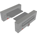 Cable Assembly 0.11m 30AWG 1.27mm 22 to 22POS IDC Connector to IDC Connector F-F TIGER EYE™ Bulk