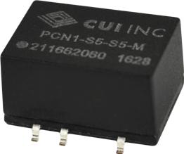 CUI Inc-PCN1-S5-D5-M DC/DC-Wandler und Spannungsreglermodul Module DC-DC 5VIN 2-OUT -5V/5V -0.1A/0.1A 1W 6-Pin SMD Module Standard