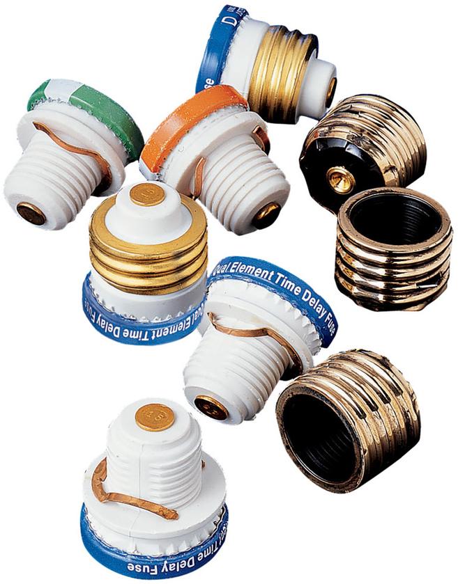 Littelfuse-0TOO03.5Z Fusibles Plug Fuses 125 VAC . Time-Delay . 1/4-30 Amperes