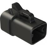 Conn Housing PL 4 POS Crimp ST Cable Mount Black
