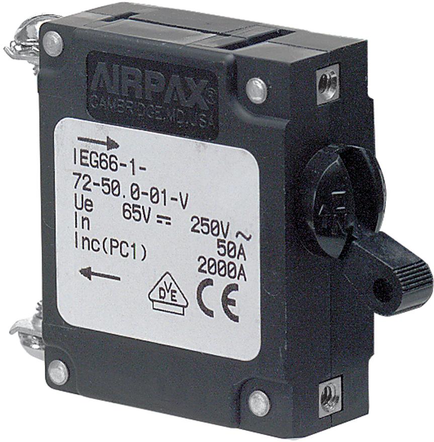 BEP Marine-CBS-5A-SP Interruptor de potencia 5A Single Pole IEG Magnetic Circuit Breaker