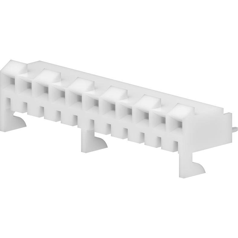 Molex-09-48-4118 Embases de raccordement et réceptacles PCB Conn Socket Strip RCP 11Power POS 3.96mm Solder ST Top Entry Thru-Hole KK 396 Tray