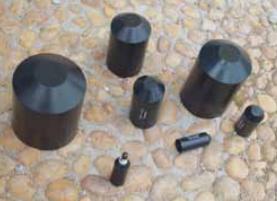 Qualtek Electronics-QSEC-110-14/5-01-QB-200 Thermo-rétraction Heat Shrinkable Cable End Caps, 1000V With Spiral Adhesive Coating