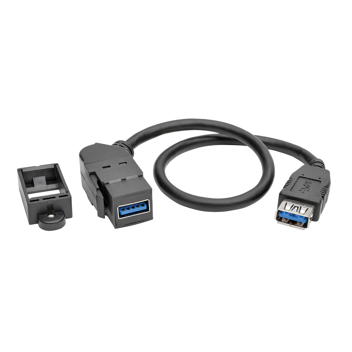 Eaton-U325-001-KPA-BK Cable Assembly USB Cable Assembly USB 0.3m USB 3.0 Type A to USB 3.0 Type A RCP-RCP