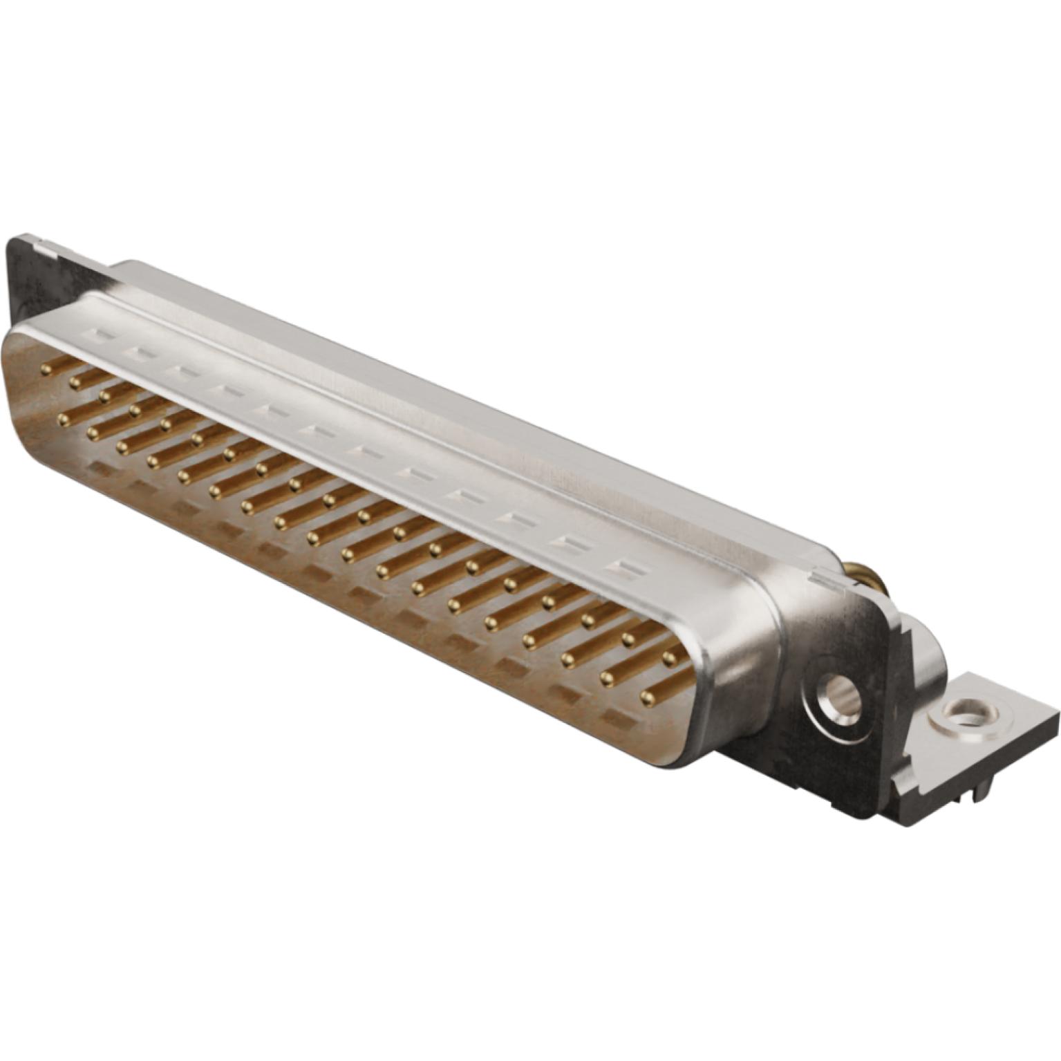 Molex-1731090179 Connector D-Subminiature Conn D-Sub M 37 POS 1.4mm Solder RA Thru-Hole 37 Terminal 1 Port FCT Products Carton