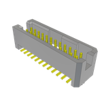 Conn Shrouded Header HDR 24 POS 1.27mm Solder ST Top Entry SMD Tube