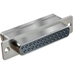 Conn D-Sub SKT 15 POS Crimp ST Cable Mount 15 Terminal 1 Port