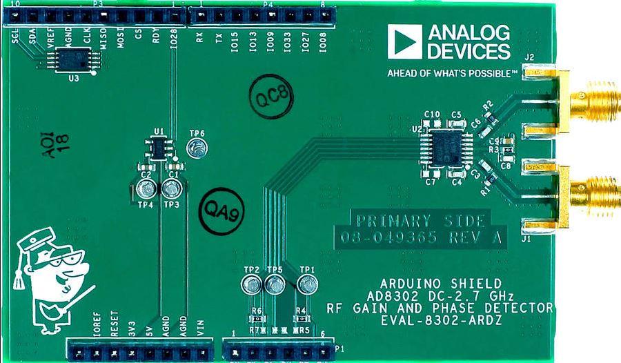 Analog Devices-EVAL-AD8302-ARDZ  AD8302 RF Detector Evaluation Board