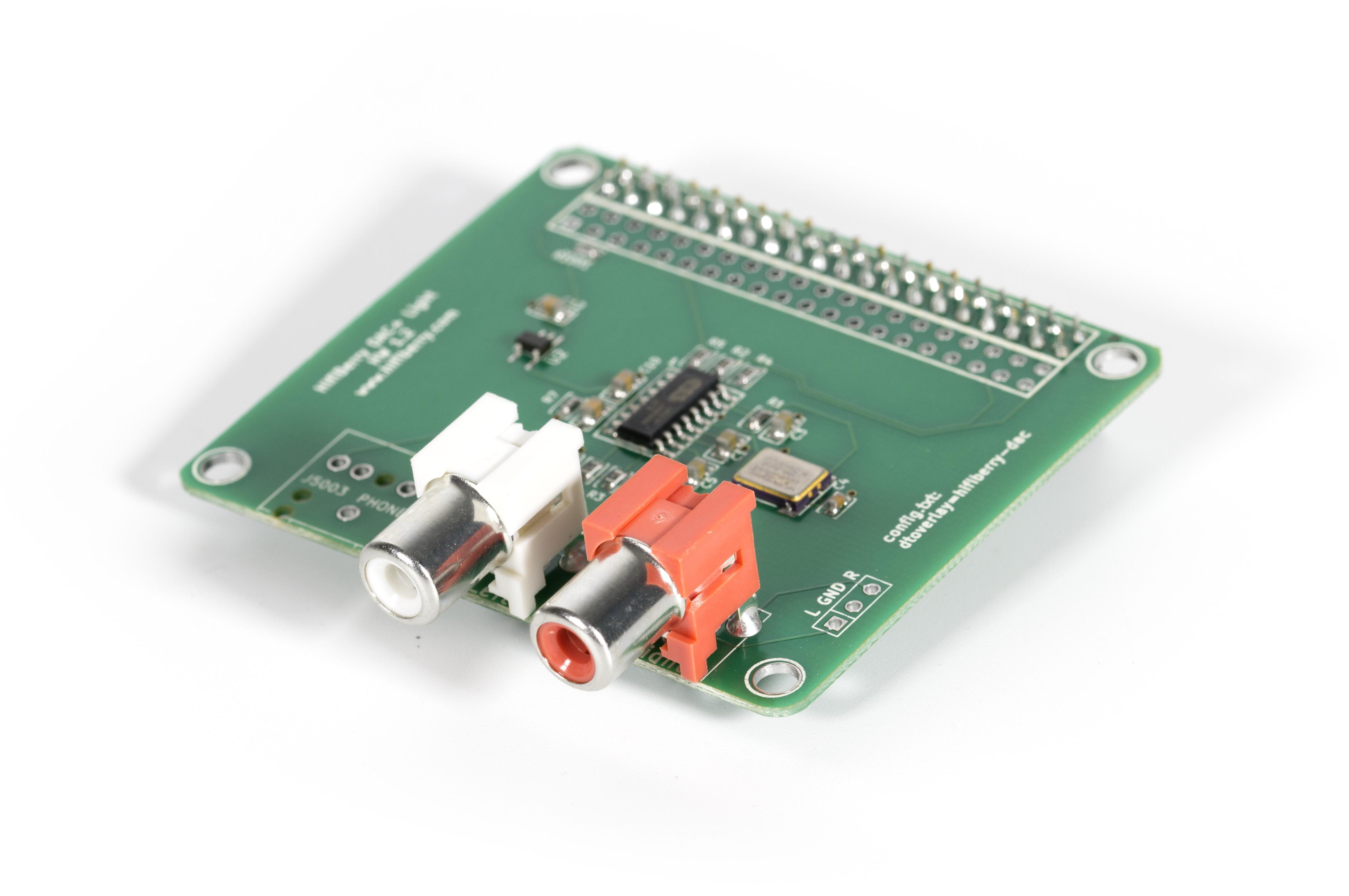 HiFiBerry LLC-4260439550057 Data Conversion Development Boards and Kits DAC Expansion Board 192KSPS