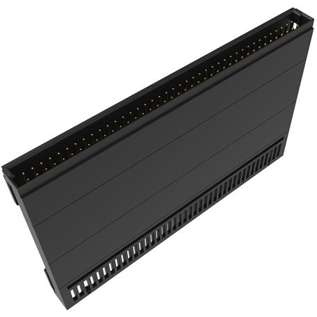 HARTING-15160802080041 Embases de raccordement et réceptacles PCB Conn Shrouded Header (4 Sides) Adapter M/M 80/80 POS 1.27mm ST Tray